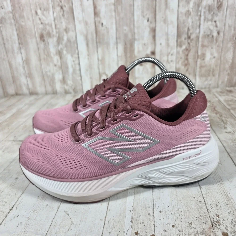 New Balance Fresh Foam X 880 v14 Womens Pink Burgundy Running  W880Q15 7.5 B